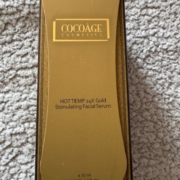 HOT TEMP 24K GOLD STIMULATING FACIAL SERUM - Picture 1 of 4